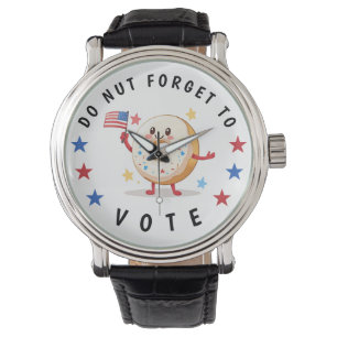 Relógio Rosquinhas bonitas não se esqueçam de votar - Elei
