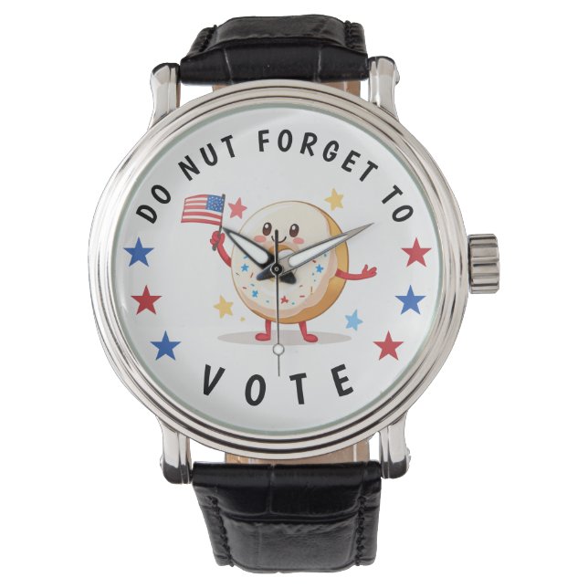Relógio Rosquinhas bonitas não se esqueçam de votar - Elei (Frente)