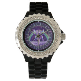 Relógio Roxo: Fada Watch