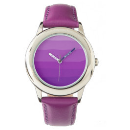 Relógio Roxo Ombre Wrist Watch