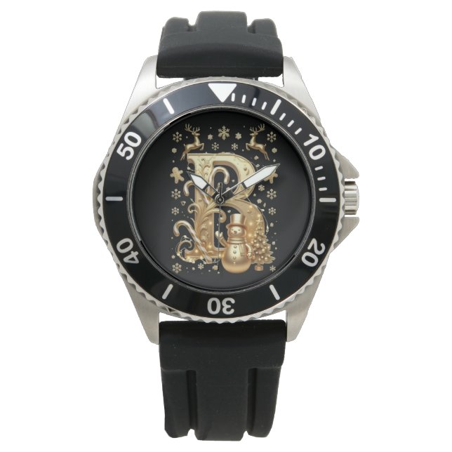 Relógio Royal Gold B Luxury Snowman Sports Watch (Frente)