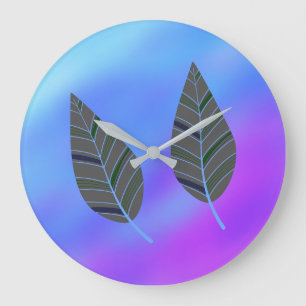 Relógio Russo Contemporâneo de Parede Acrílica e F