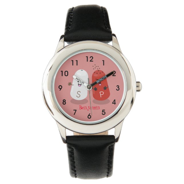 Relógio Sal kawaii e cartografia dos pimentões (Frente)