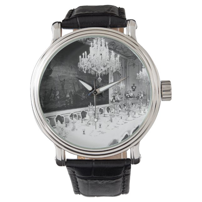 Relógio Sala de jantar do palácio de Hofburg, Áustria Vint (Frente)