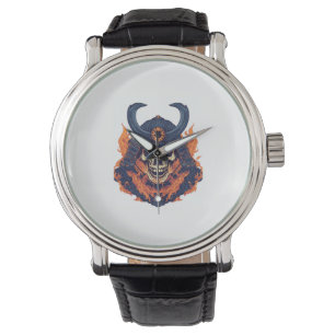 Relógio Samurai Oni Skull
