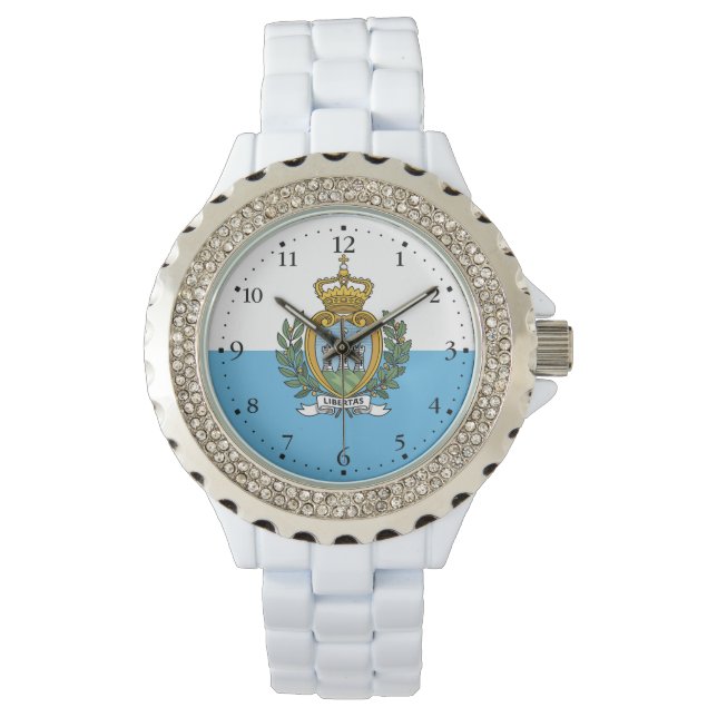 Relógio San Marino Flag (Frente)