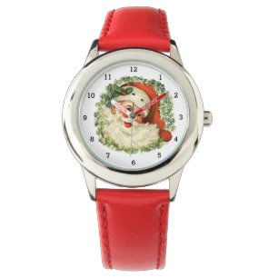 Relógio Santa Claus Santo Nicholas Festivo Engraçados