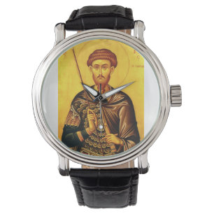 Relógio Santo Theodore Tiron - ícone ortodoxo