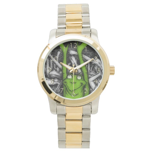 Relógio Sapos de aplausos (Frente)