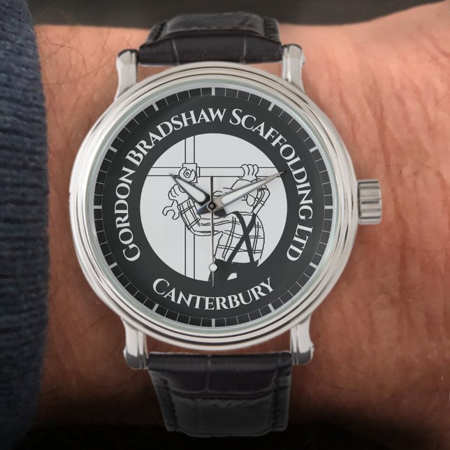 Relógio Scaffolder & Scaffolding Business (Criador carregado)