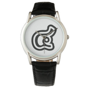 Relógio Script Tailandês Número 4 / Quatro / ๔ (Consul