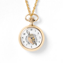 Relógio Seja brava e coruja livre