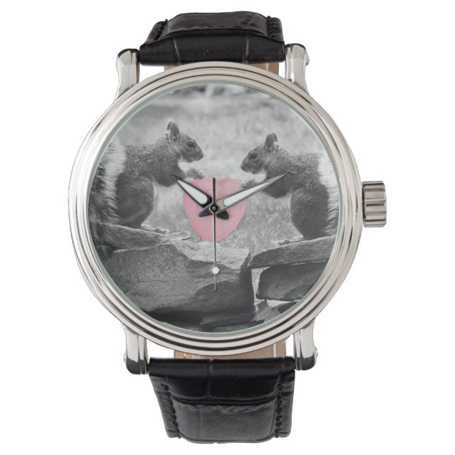 Relógio Seja o meu esquilo (Frente)