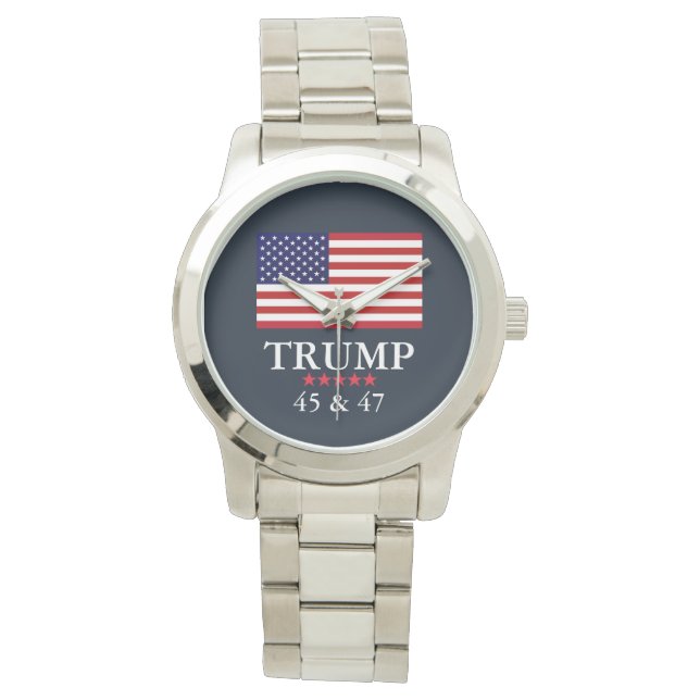 RELÓGIO SENHOR PRESIDENTE DONALD TRUMP MEN WATCH (Frente)