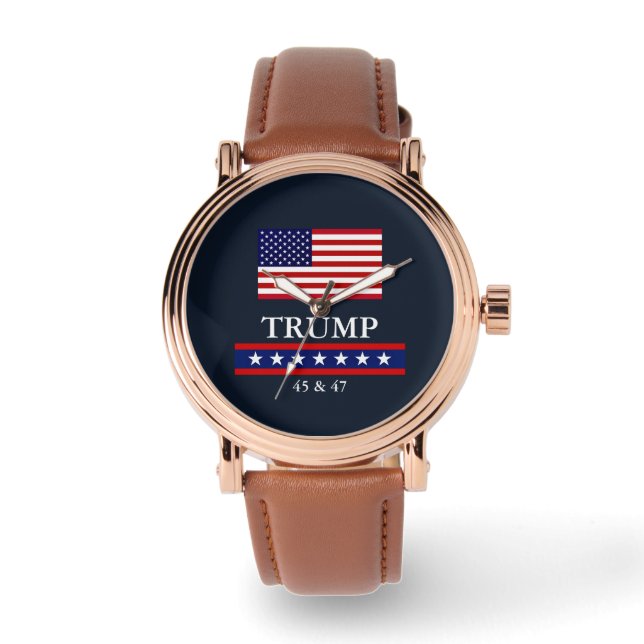 RELÓGIO SENHOR PRESIDENTE DONALD TRUMP MEN WATCH (Frente)