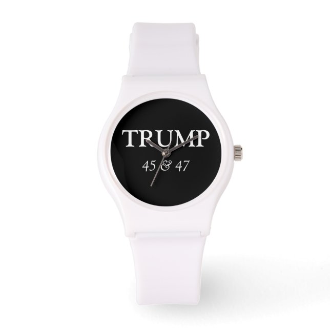 RELÓGIO SENHOR PRESIDENTE DONALD TRUMP WATCH (Frente)