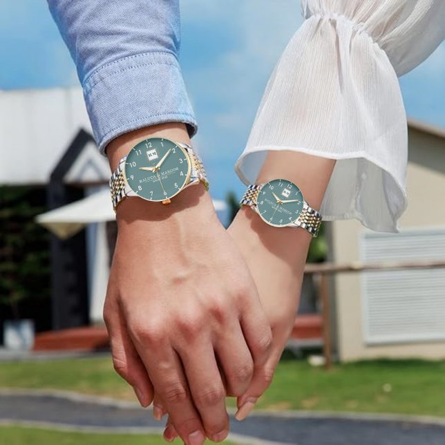 Relógio Sentimental botanical monogram wristwatch (Criador carregado)