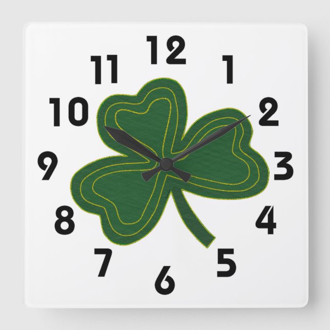 Relógio Shamrock (Frente)