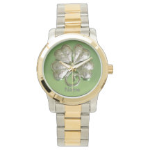 Shamrock Watch! Irish Watch! Adicionar nome!