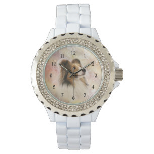 Relógio Sheltie enfrenta