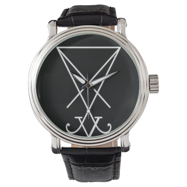 Relógio Sigil da Lucifer Watch (Frente)