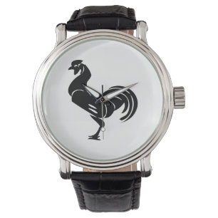 Relógio Silhueta de galo