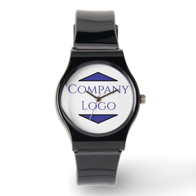 Relógio Silicone Custom Luxury Corporate Watch com logotip (Frente)