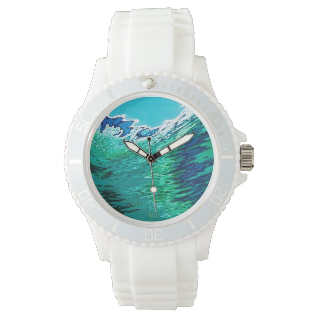 Relógio Silicone Water Resistent Watch por Margaret Juul (Frente)