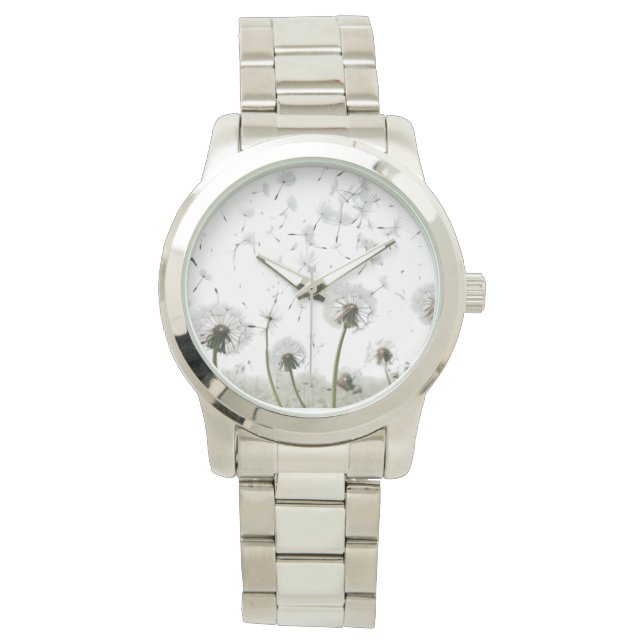 Relógio Silver Bracelet de Tamanho Excessivo para Mulheres (Frente)