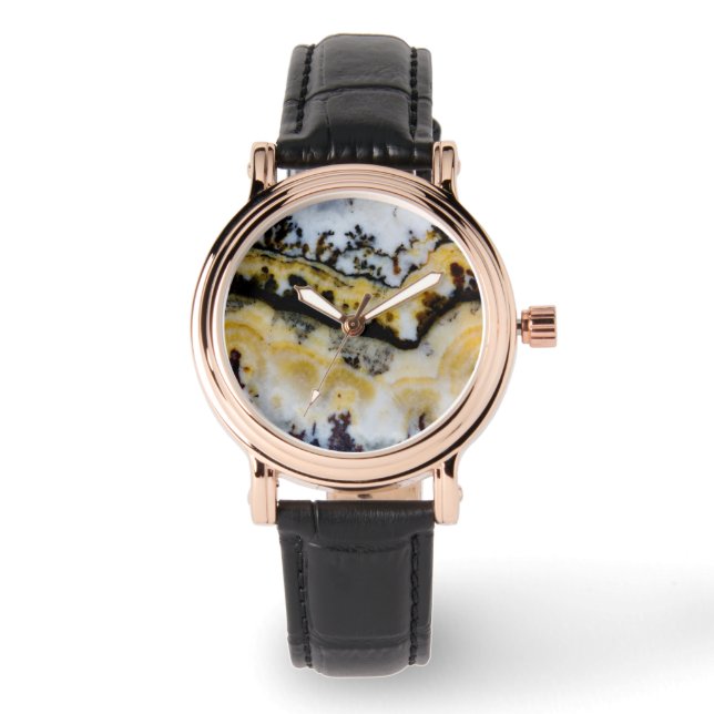 Relógio Silver Lace Onyx (Frente)