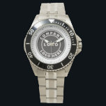 Relógio Simple Business Logo Employee Staff Swag<br><div class="desc">Add your company logo and brand identity to this watch by clicking the "Personalize" button above. These brand-able watches can advertise your business as employees use them and double as a corporate swag. Available in other colors and sizes. No minimum order quantity and no setup fee. Order as many or...</div>