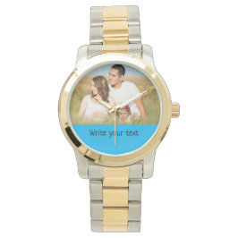 Relógio simples e mínimo adicione seu texto foto natal