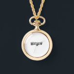 Relógio simples letra inicial monograma adicionar sua letr<br><div class="desc">design</div>