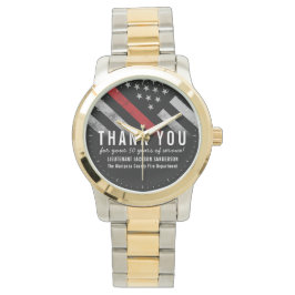 Relógio Sinalizador da Linha Vermelha do Aniversário do Bo