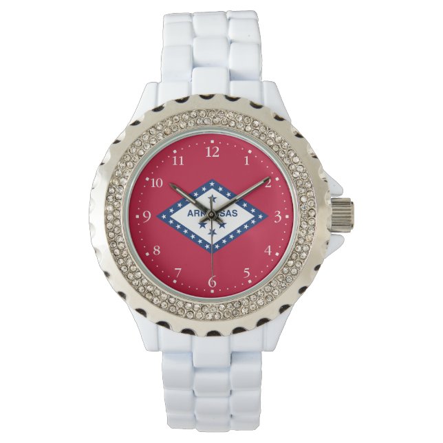 Relógio Sinalizador do Estado do Arkansas (Frente)