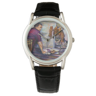 Relógio Singapura com Kissed Sun