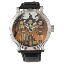 Relógio Sisters Three Witch Art Wrist Watch