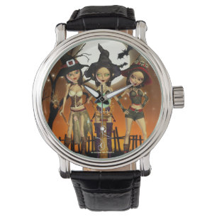 Relógio Sisters Three Witch Art Wrist Watch