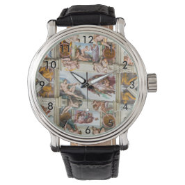 Relógio Sistine Chapel Michelangelo - Vaticano, Roma, Itál