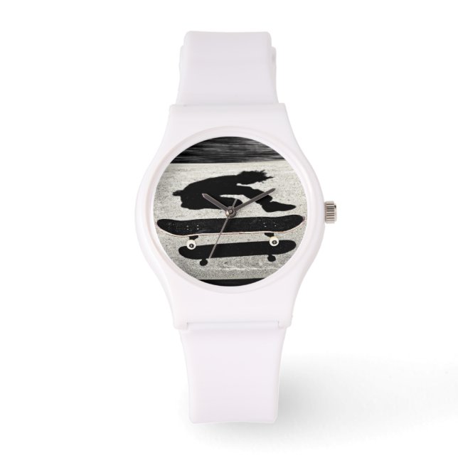 Relógio skate sanduíche (Frente)