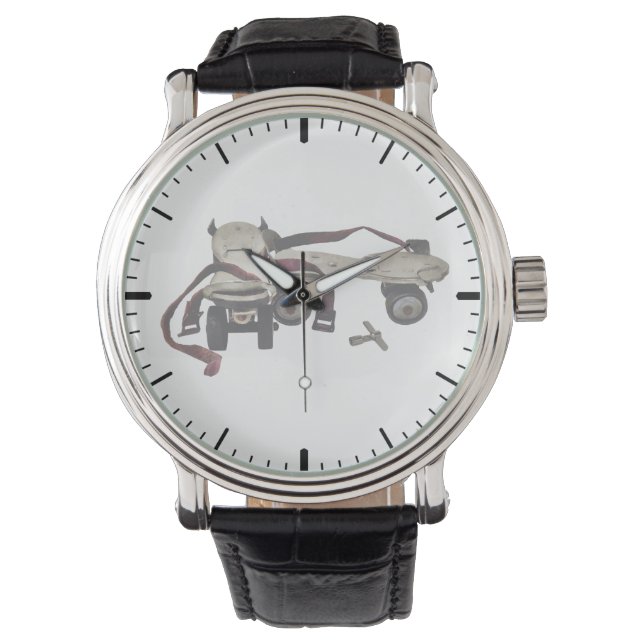 Relógio Skates com cilindro metálico com chave (Frente)