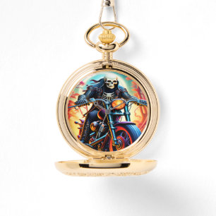 Relógio Skeleton percorrendo a caverna do fogo