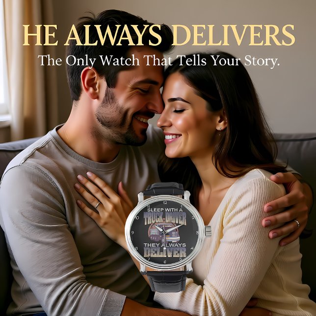 Relógio Sleep With A Truck Driver (Criador carregado)