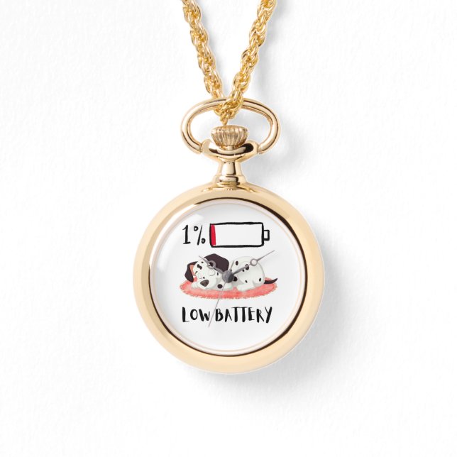 Relógio Sleepy Dog Design (Frente)