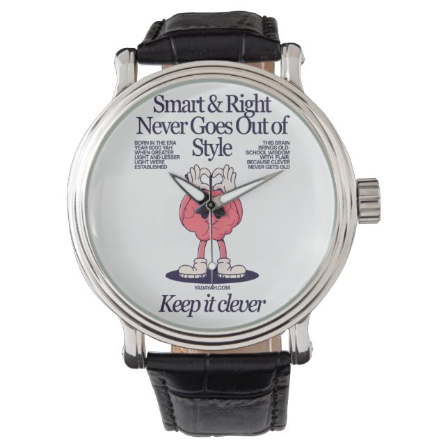 Relógio Smart & Right Yada Yahowah Watch (Frente)
