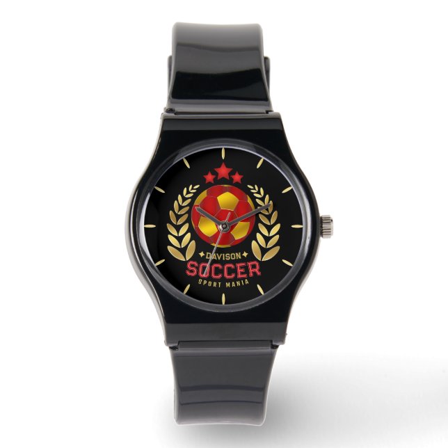 Relógio Soccer Style Emblem (Frente)