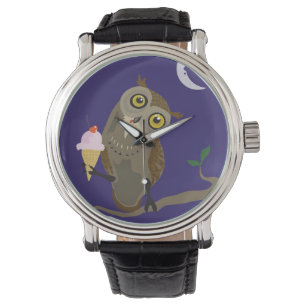Relógio Sorvete Owl~relógio de pulso