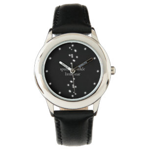 Relógio Sparkle Sparkle Little Star Black Starlight