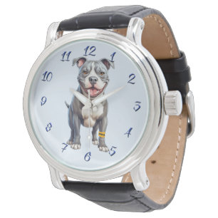 Relógio Staffordshire Bull Terrier Watch for Men