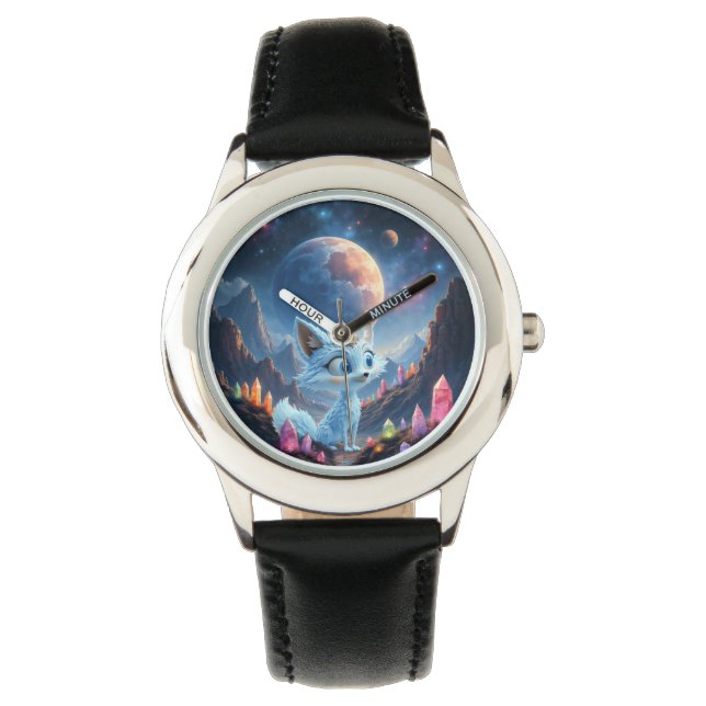 Relógio Star Whisper Fox – Keeper of Crystal Light.  (Frente)